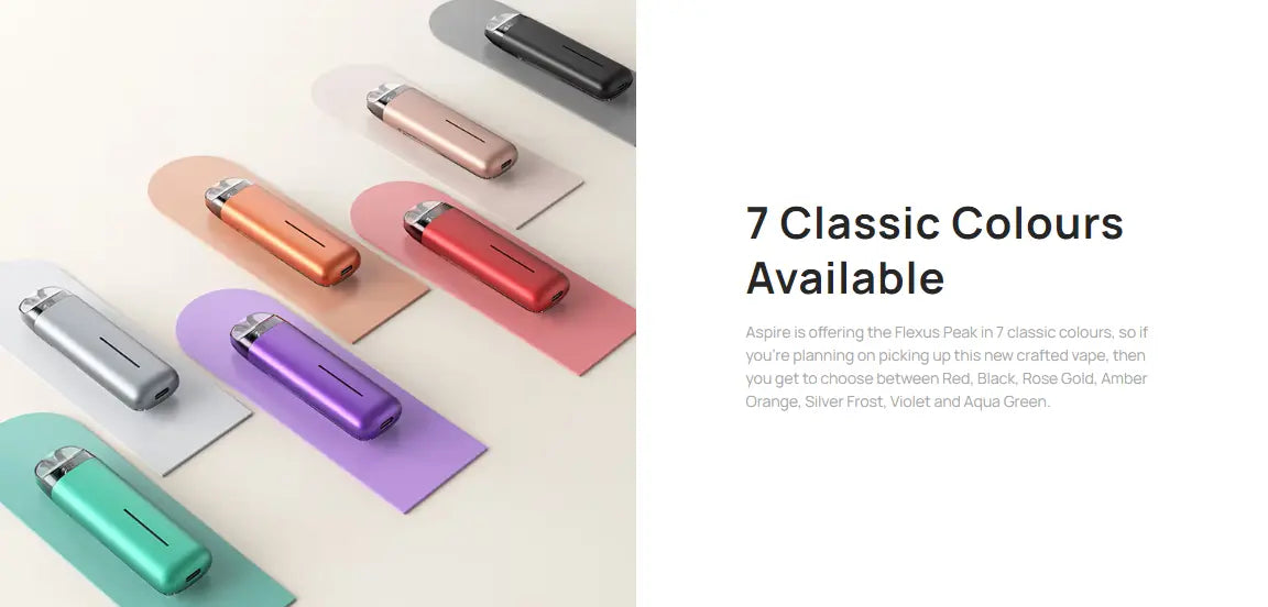 Aspire Flexus Peak Pod Kit 1000mAh Vape Starter Kit |bearsvapes.co.uk