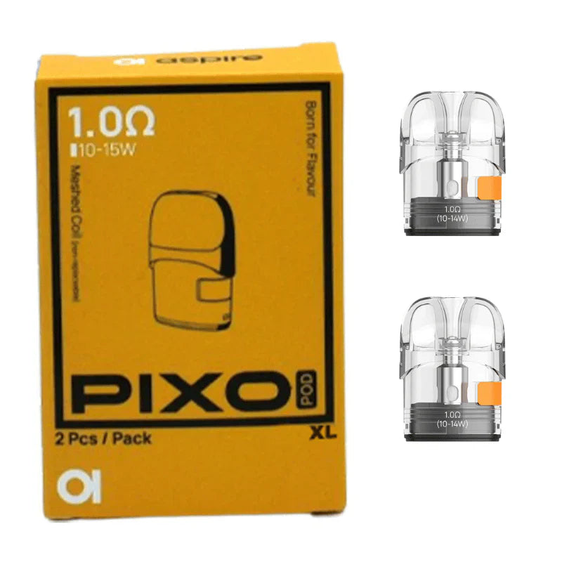 Aspire Pixo Replacement Pods | 0.4, 0.6 or 1.0 Ohm | bearsvapes.co.uk