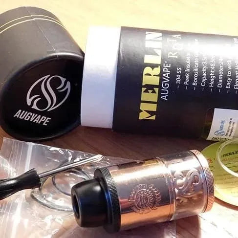 Augvape Merlin RDTA | 24mm Genesis Style RDTA | bearsvapes.co.uk