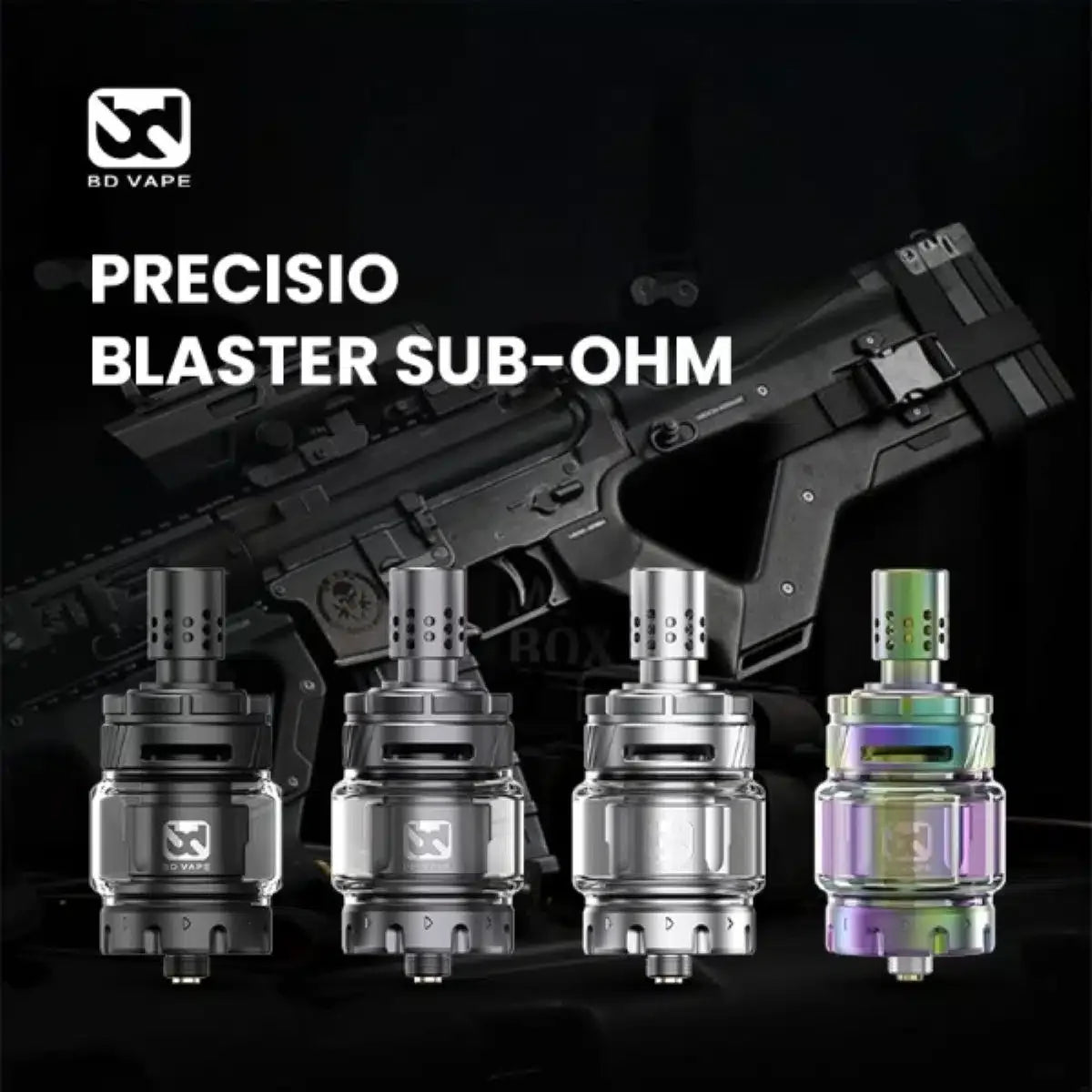 BD Vape Precisio Sub-Ohm Tank Blaster Edition £19.95 |bearsvapes.co.uk