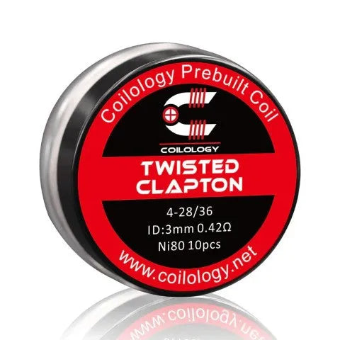 Coilology Premade Twisted Clapton Coils 10pcs | bearsvapes.co.uk