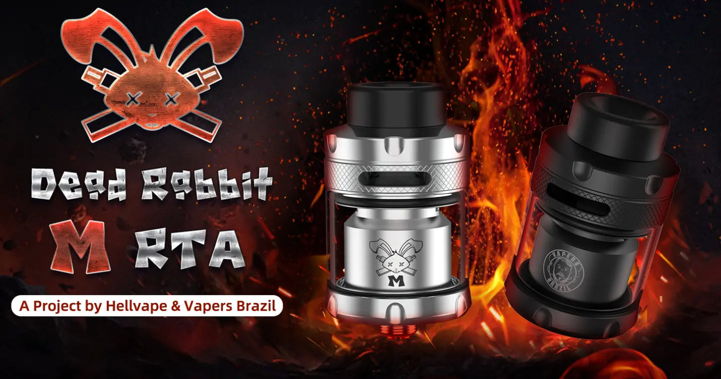 Hellvape Dead Rabbit M RTA | 25mm Mesh RTA  | bearsvapes.co.uk