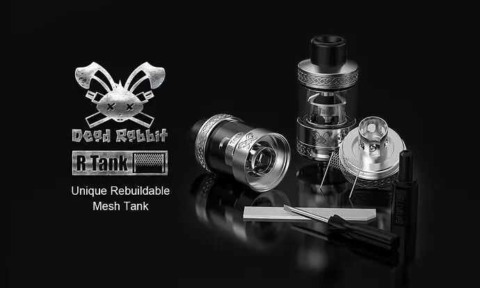Hellvape Dead Rabbit R RTA | 25mm Mesh RTA | bearsvapes.co.uk