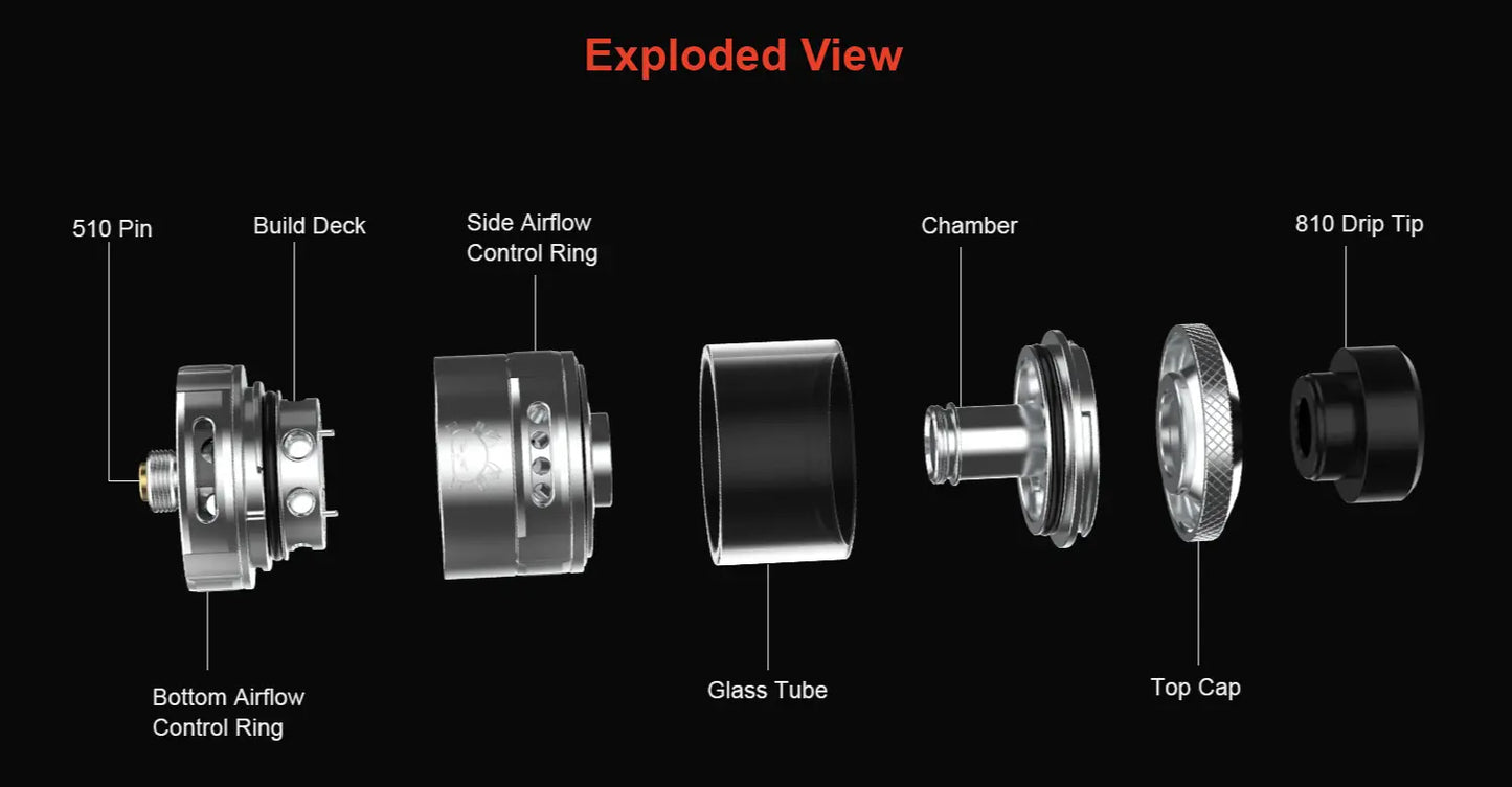 Hellvape Fat Rabbit Solo RTA - Single Coil 25mm RTA | bearsvapes.co.uk