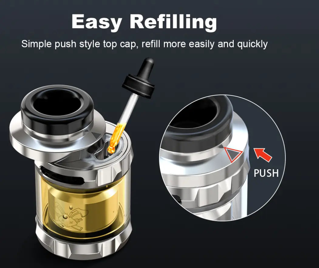 Hellvape Dead Rabbit Solo RTA | Post-less 24mm RTA | bearsvapes.co.uk