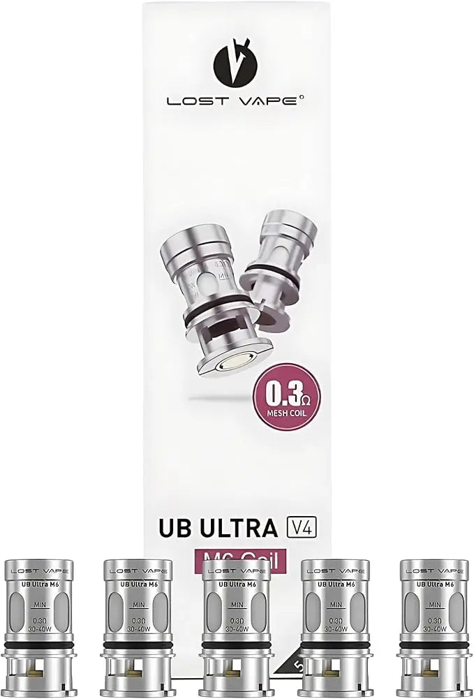 Lost Vape UB Ultra V4 Replacement Coils 5 Pack | bearsvapes.co.uk