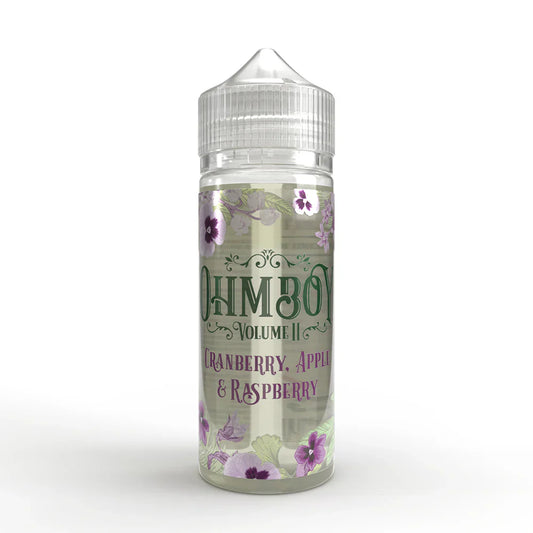 Ohm Boy Cranberry Apple and Raspberry Shortfill  | bearsvapes.co.uk