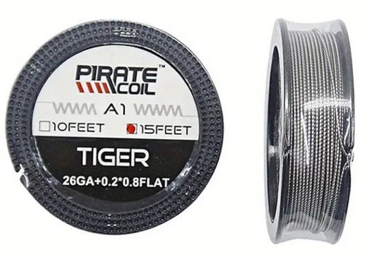 Pirate Coil Tiger Vape Wire 15ft | bearsvapes.co.uk