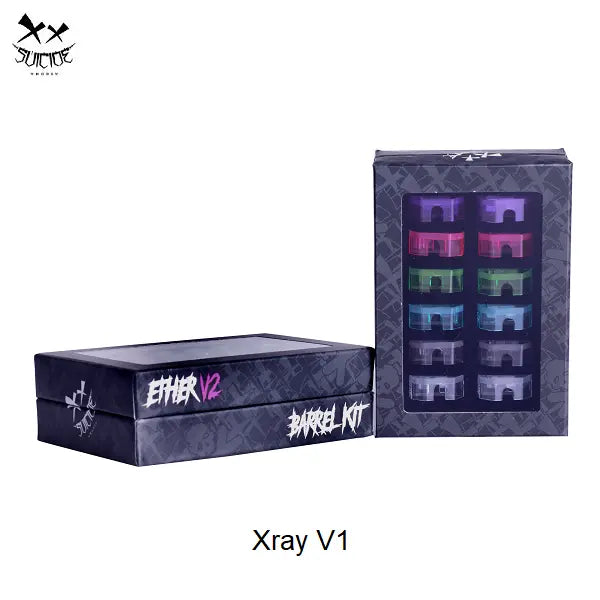 Suicide Mods Ether V2 Barrel Kit 6 MTL & 6 DTL Set | bearsvapes.co.uk