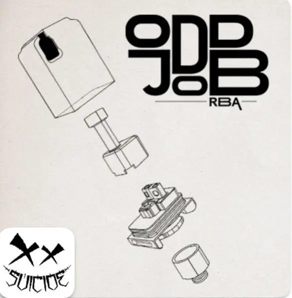 Suicide Mods Odd Job RBA - Boro RBA Tank | bearsvapes.co.uk