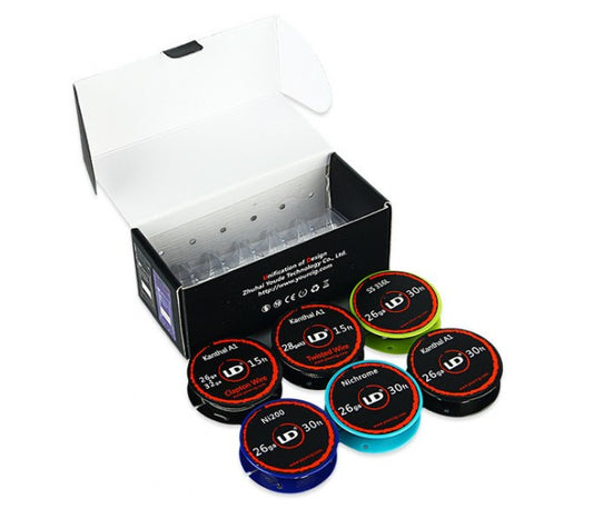 UD Builders Choice Wire Box - 6 Asst Spools 150ft | bearsvapes.co.uk