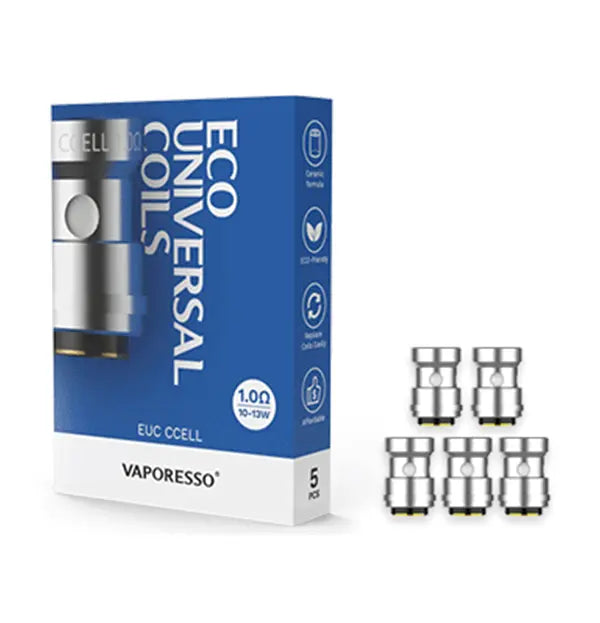 Vaporesso EUC Eco Universal Coils 5pk | bearsvapes.co.uk
