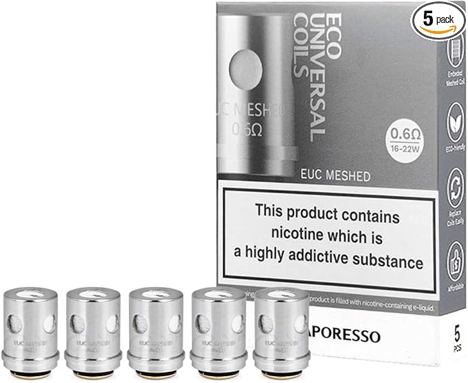 Vaporesso EUC Eco Universal Coils 5pk | bearsvapes.co.uk