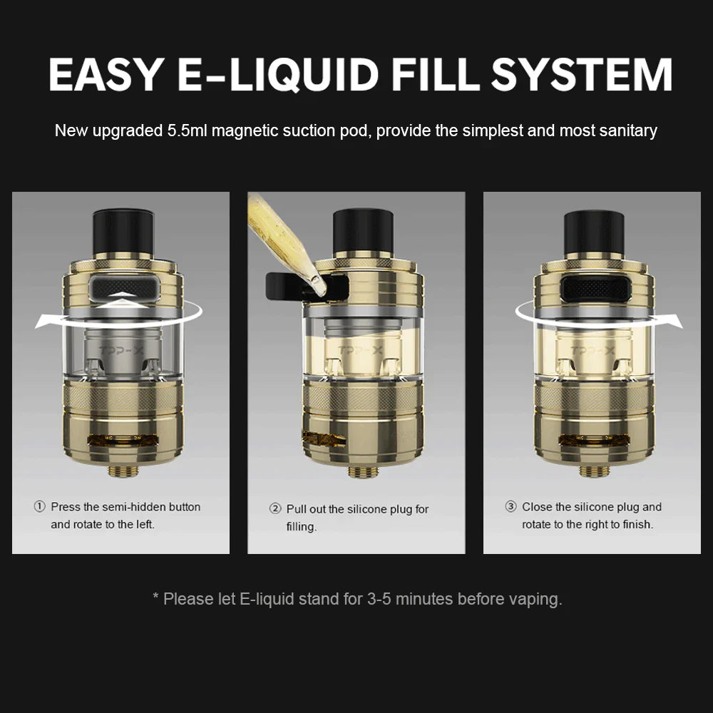 Voopoo TPP X Pod Tank 2ml DTL Vape Pod Tank | bearsvapes.co.uk