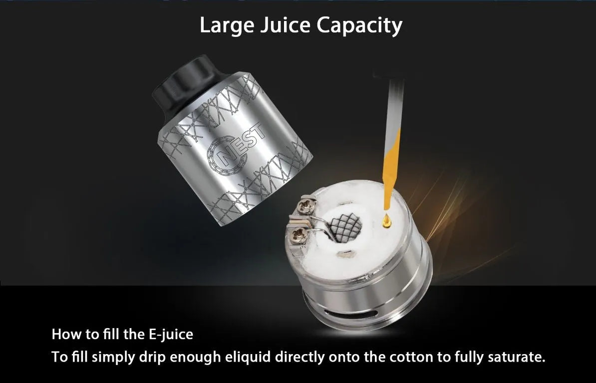 Aresvapor Nest Mesh RDA | bearsvapes.co.uk