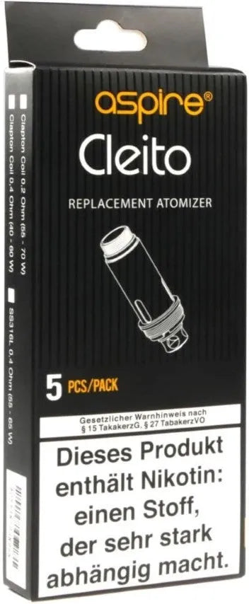 Aspire Cleito Replacement Coils 5pk | ONLY £9.95 | bearsvapes.co.uk