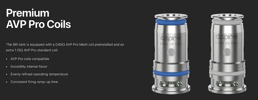 Aspire 9th RTA Tank | By Aspire Prestige & NoName | bearsvapes.co.uk