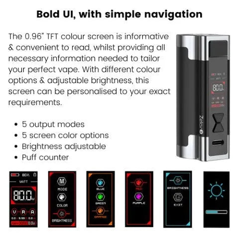 Aspire Zelos 3 Box Mod | NOW ONLY £24.95 | bearsvapes.co.uk
