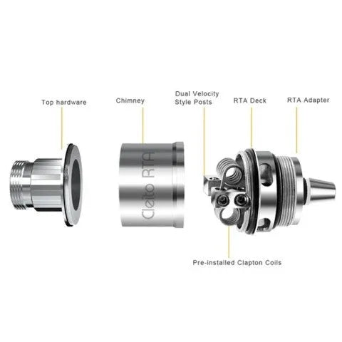 Aspire Cleito RTA Kit | Complete RTA Kit ONLY £6.95 | bearsvapes.co.uk