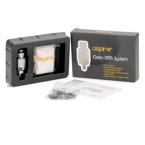 Aspire Cleito RTA Kit | Complete RTA Kit ONLY £6.95 | bearsvapes.co.uk