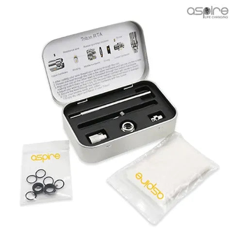 Aspire Triton RTA Kit - Complete RBA System | bearsvapes.co.uk