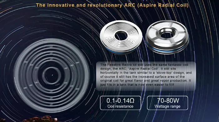 Aspire Feedlink Revvo 80W Squonk Kit | bearsvapes.co.uk