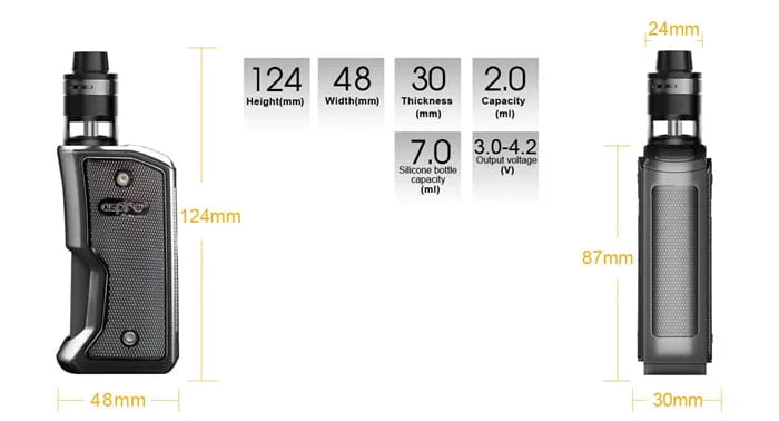 Aspire Feedlink Revvo 80W Squonk Kit | bearsvapes.co.uk