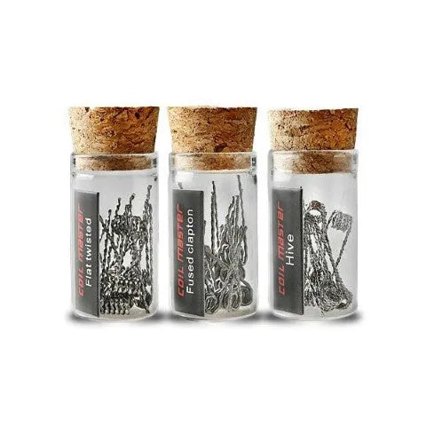 Coil Master Pre-built Coils 10pcs Tub or 60pcs Box | bearsvapes.co.uk
