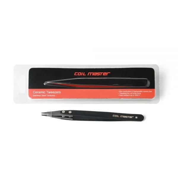 Coil Master Ceramic Tweezers - Straight or Angled | bearsvapes.co.uk