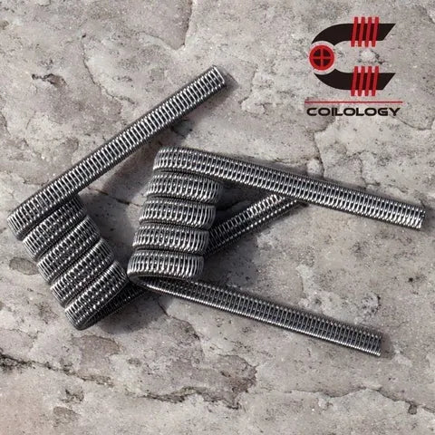 Coilology Tri-core Staggered Fused Clapton Handmade Coils 2pcs
