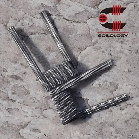 Coilology Tri-core Staggered Fused Clapton Handmade Coils 2pcs