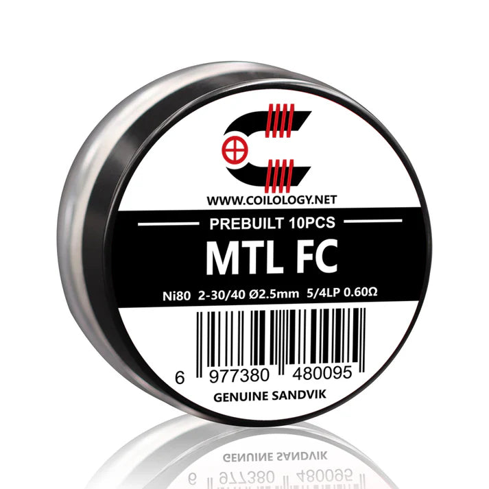 Coilology MTL Fused Clapton Coils - Sandvik Wire | bearsvapes.co.uk