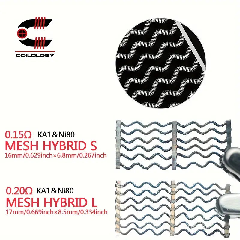 Coilology Mesh Strips - Original, Chill, Turbo | bearsvapes.co.uk