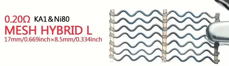 Coilology Mesh Strips - Original, Chill, Turbo | bearsvapes.co.uk