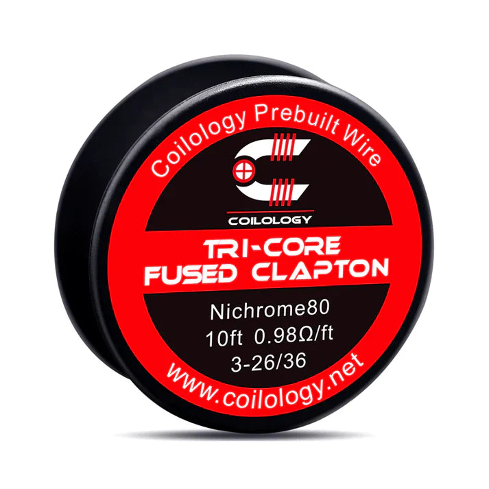 Coilology Tri-Core Fused Clapton Wire 10 ft Reel | bearsvapes.co.uk