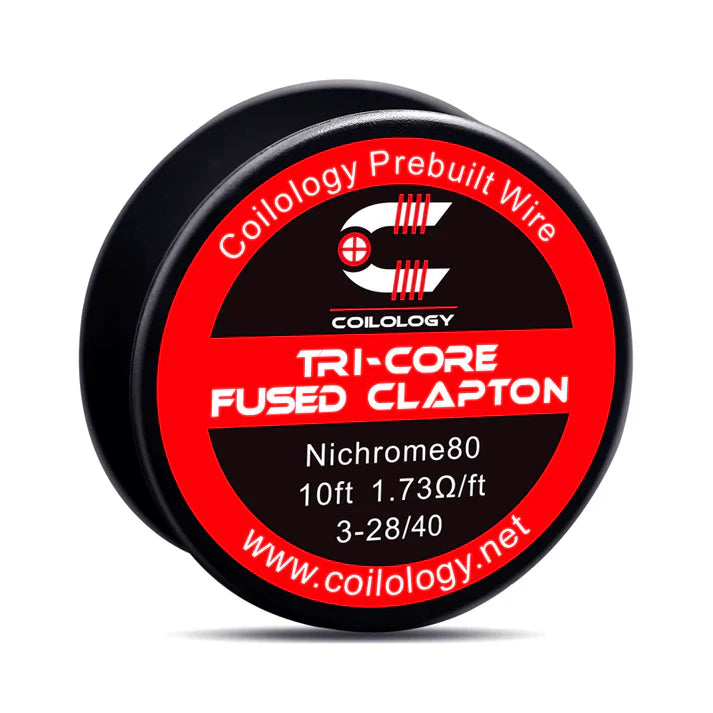 Coilology Tri-Core Fused Clapton Wire 10 ft Reel | bearsvapes.co.uk