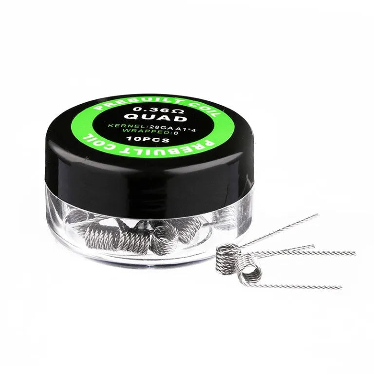 Demon Killer Quad Twisted Coils 0.36ohm 10 Pack | bearsvapes.co.uk