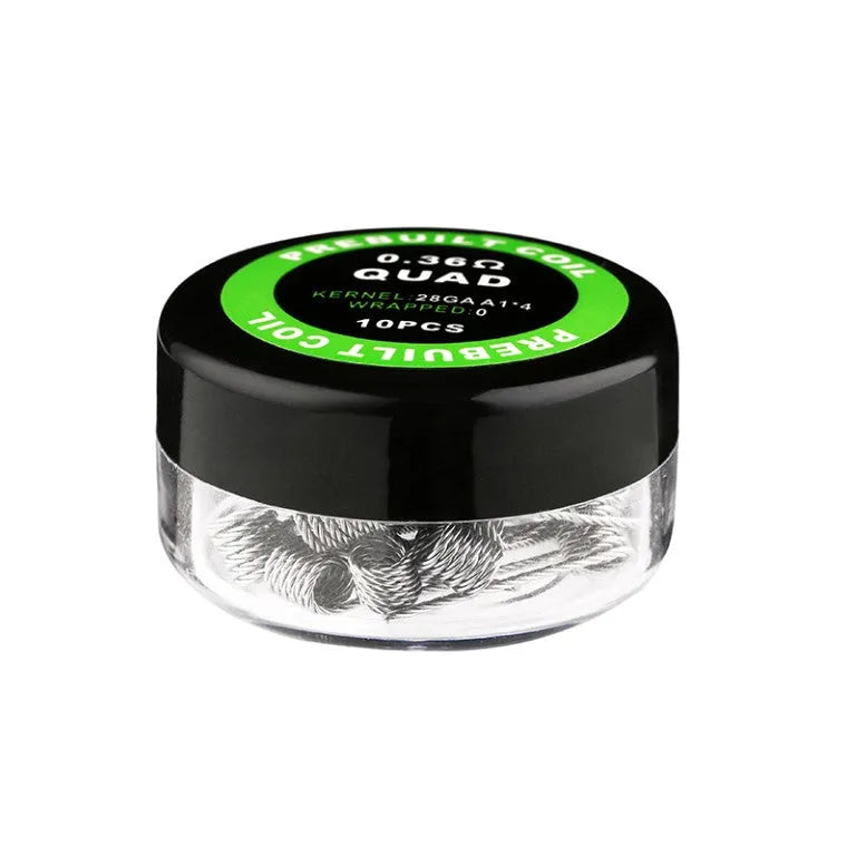 Demon Killer Quad Twisted Coils 0.36ohm 10 Pack | bearsvapes.co.uk