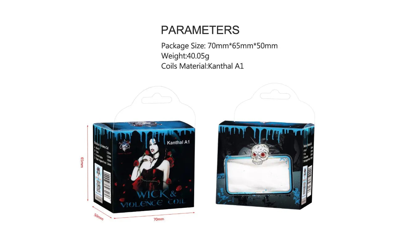 Demon Killer Wick & Violence Coil Kit | bearsvapes.co.uk