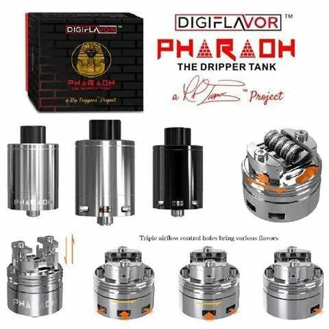 Digiflavor Pharaoh RDA | bearsvapes.co.uk
