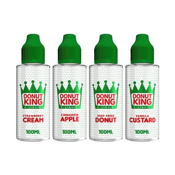 Donut King Donuts Shortfill 100ml 5 For 4 Offer | bearsvapes.co.uk