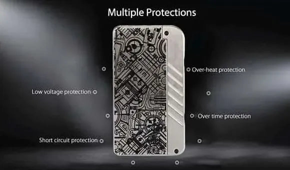 Dovpo M VV Box Mod | Dual 18650 Pot Mech Mod | bearsvapes.co.uk