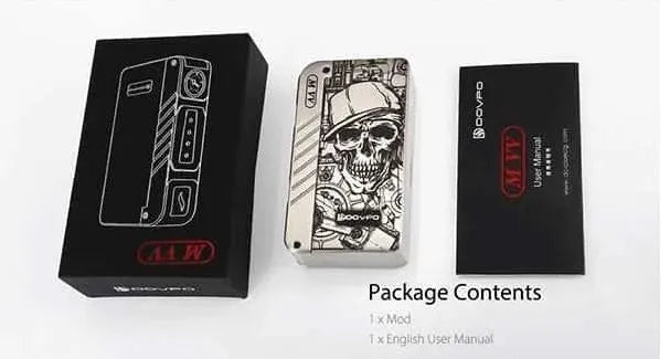 Dovpo M VV Box Mod | Dual 18650 Pot Mech Mod | bearsvapes.co.uk