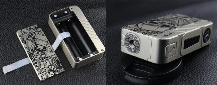 Dovpo M VV Box Mod | Dual 18650 Pot Mech Mod | bearsvapes.co.uk