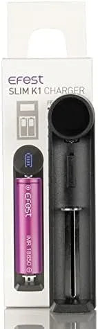 Efest K1 Slim Battery Charger | bearsvapes.co.uk