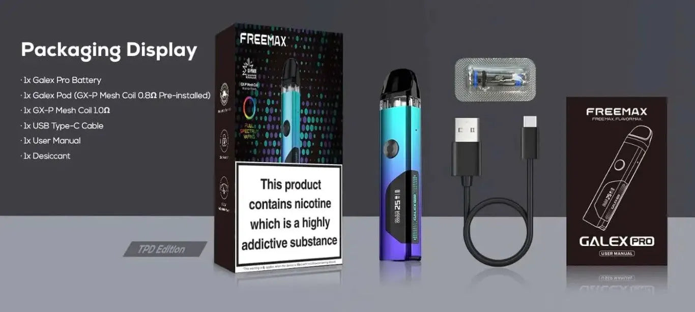 Freemax Galex PRO Pod Vape Kit | bearsvapes.co.uk