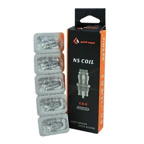 Geekvape NS Coils | Flint & Frenzy 5 Pack | £3.95 | bearsvapes.co.uk