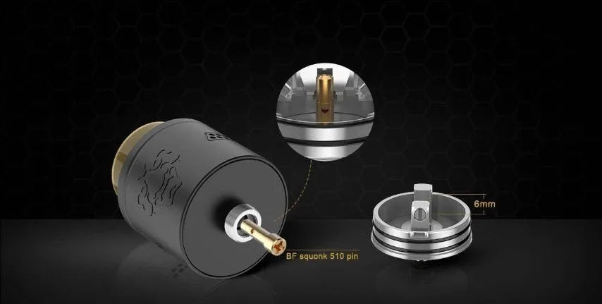Geekvape Tengu RDA | 24mm Dual Coil BF RDA | bearsvapes.co.uk