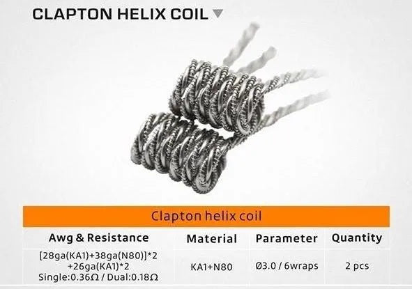 Geekvape 6 in 1 Coil Pack | 20 Pre-made Coils | bearsvapes.co.uk