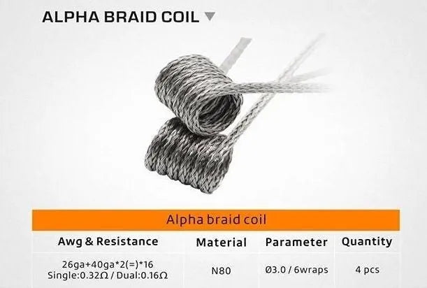 Geekvape 6 in 1 Coil Pack | 20 Pre-made Coils | bearsvapes.co.uk